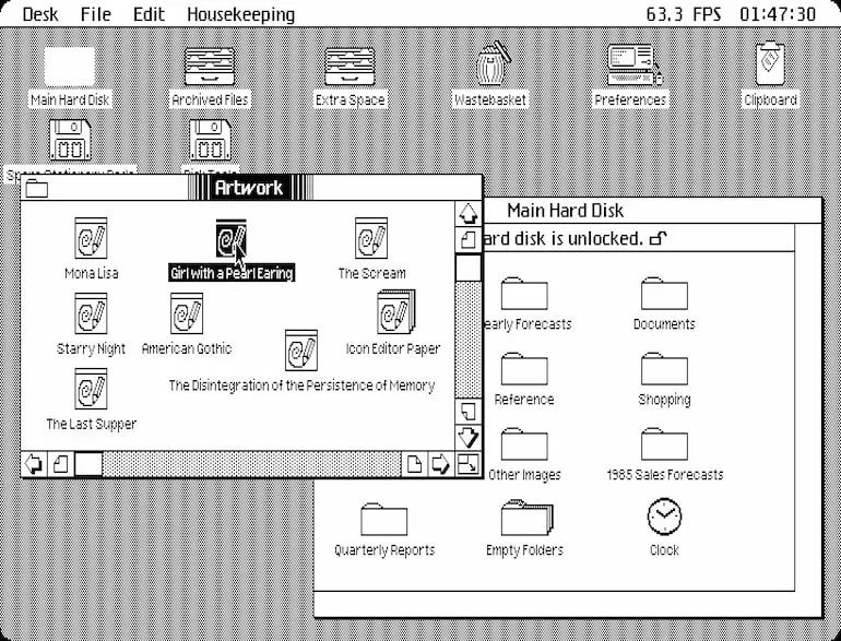 Del Apple Lisa a LisaGUI en el navegador