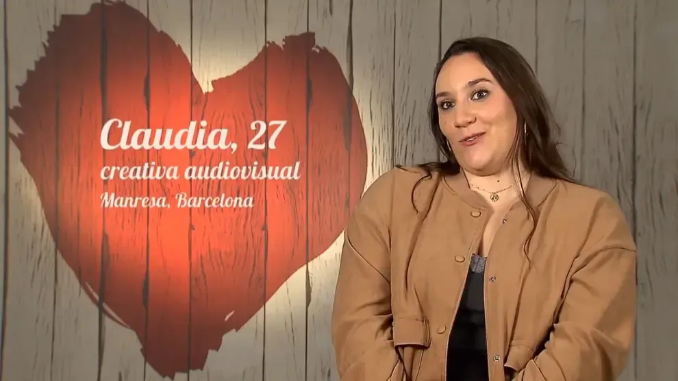Claudia, en 'First Dates': "Me hice viral en TikTok por subir vídeos contando que tenía sarna"