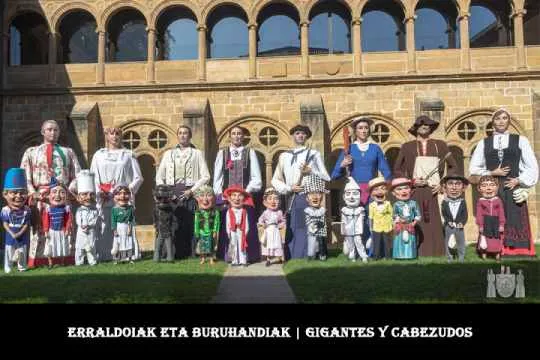 Semana grande de Donostia 2024: Exposición de la Comparsa de Gigantes