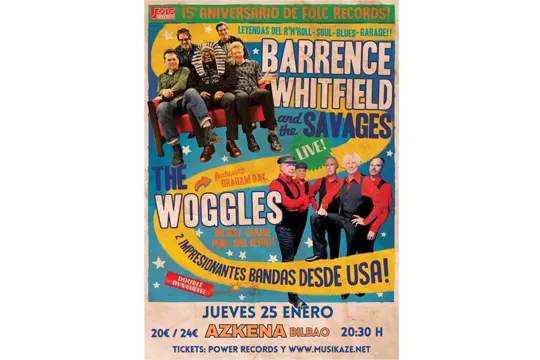 Barrence Whitfield & The Savages + The Woggles