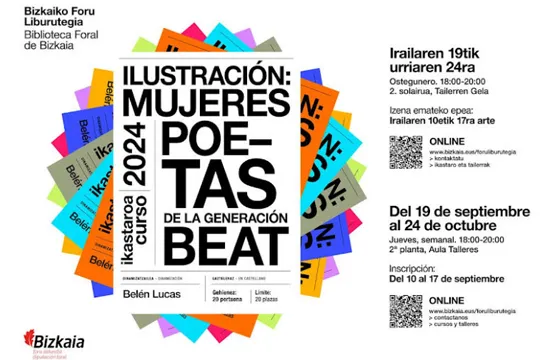 Curso: "Ilustración: mujeres poetas de la Generación Beat"