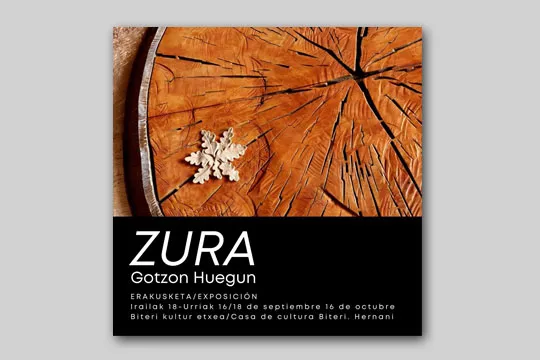 "Zura", exposició de Gotzon Huegun