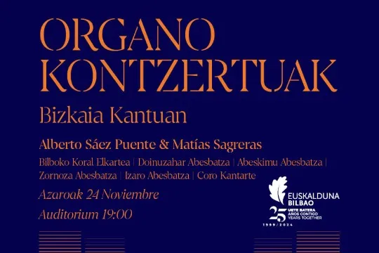 Organo Kontzertuak: Bizkaia kontuan