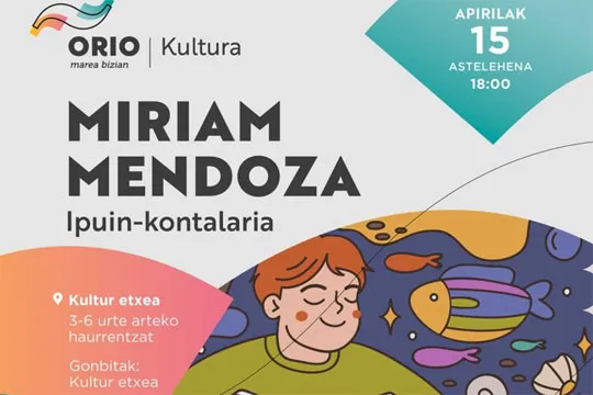 Miriam Mendozaren ipuin kontaketa saioa
