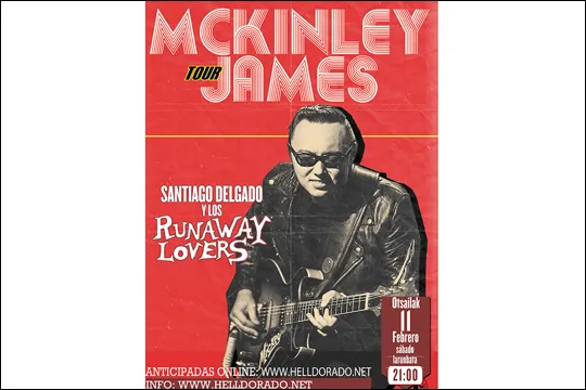 MCKINLEY JAMES + SANTIAGO DELGADO Y LOS RUNAWAY LOVERS