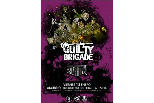 THE GUILTY BRIGADE + ZUTIK