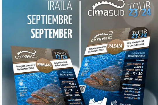 Cimasub 2024 -  Festival Internacional de Cine Submarino (Pasaia)