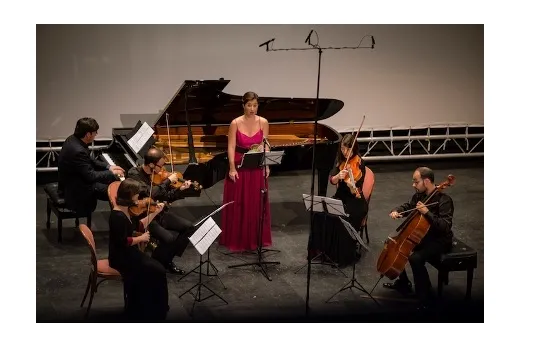 Conciertos de Primavera 2024 (Basauri): "ELLAS", Andrea Jiménez + Cuarteto de cuerda de la BOS