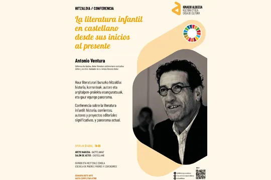 Antonio Ventura: "La literatura infantil en castellano desde sus inicios al presente"