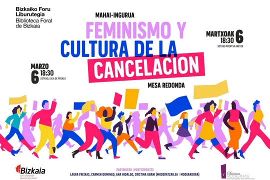 Mesa redonda: "Feminismo y cultura de la cancelación"