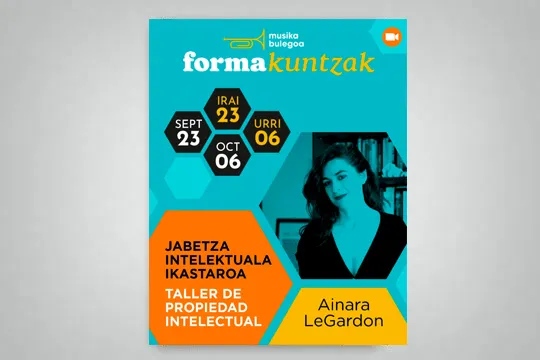 Taller de propiedad intelectual, con Ainara LeGardon (online)