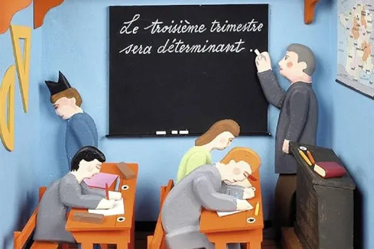 Literatur solasaldia: "Chagrin d'école"