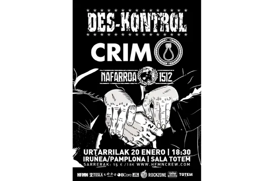 DES-KONTROL + CRIM + NAFARROA 1512