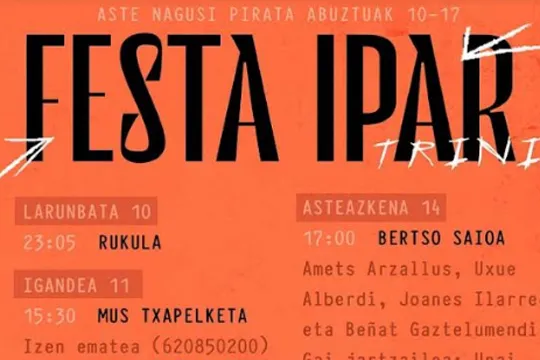 Aste Nagusi Pirata 2024 en Donostia/San Sebastián: ELENE ETA ANUK