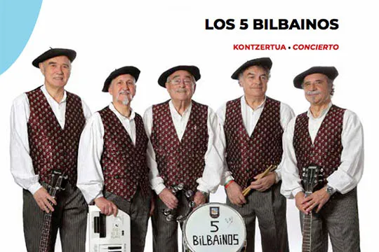 Fiestas de Sestao 2024: Los 5 Bilbaínos: "MÚSICA DE BILBAINADAS"