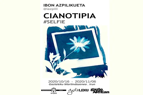 GazteARTEan Expo: "Cianotipia", exposición de Ibon Azpilikueta