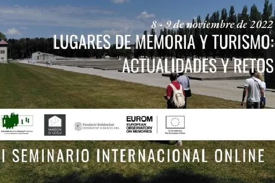 Seminario online "LUGARES DE MEMORIA Y TURISMO"
