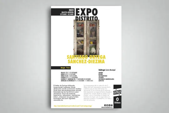 Expodistrito 2022: Santiago Ortega Sanchez-Diezmaren pintura-erakusketa