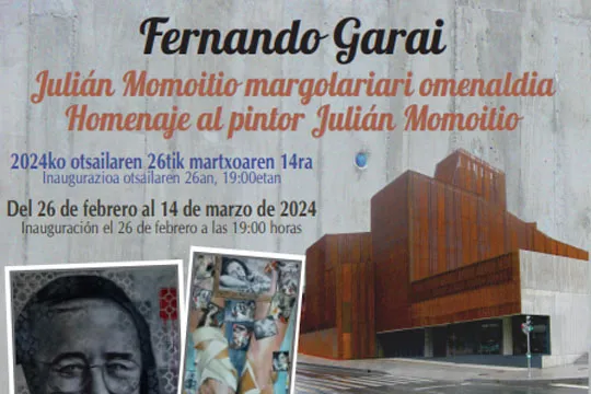 "Homenaje al pintor Julián Momoitio", Fernando Garai