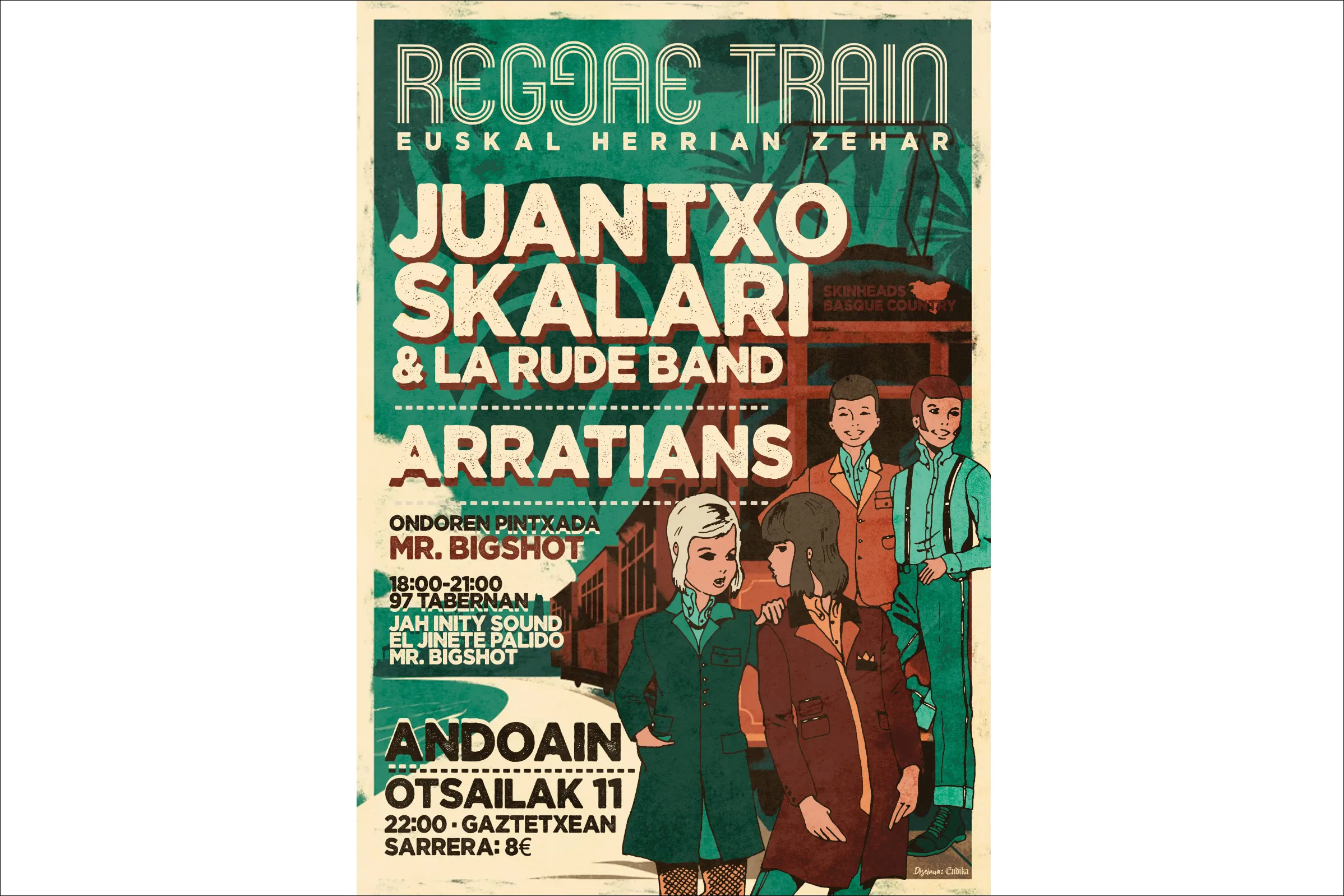 Juantxo Skalari & La Rude band + Arratians