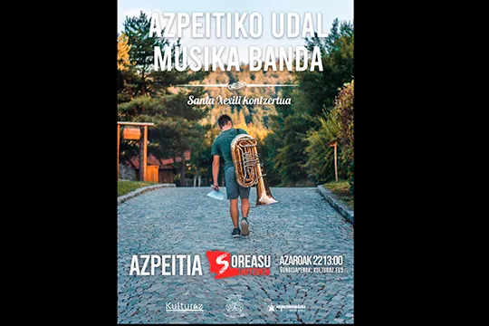 (cancelado) Banda Municipal de Azpeitia: Concierto de Santa Cecilia