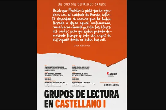 Grupos de lectura en castellano (I)