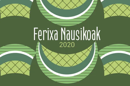 Concurso de carteles para elegir el que anunciará las fiestas Ferixa Nausikoak 2020