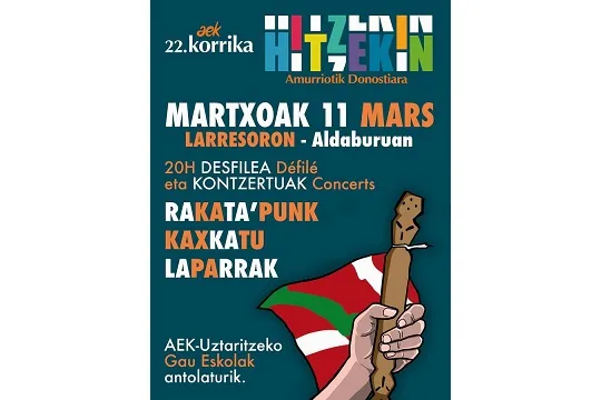Rakata'punk + Kaxkatu + Laparrak