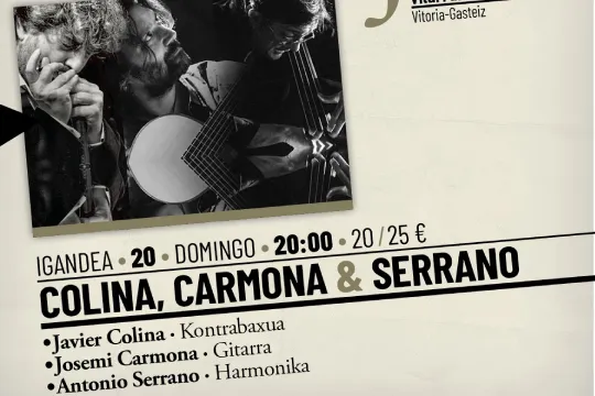 Dazz Jazz 2024: COLINA, CARMONA & SERRANO