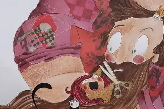 Exposición: álbum ilustrado "Melena y yo"