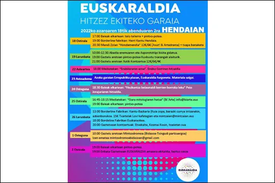 Euskaraldia Hendaian