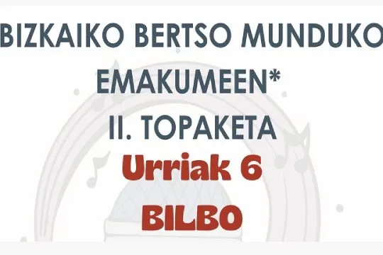 Bizkaiko bertso munduko emakumeen*  topaketa2024: Poteo gidatua eta bertso bazkaria