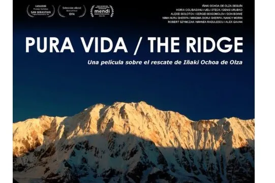 "Pura vida (The Ridge): Una película sobre el rescate de Iñaki Ochoa de Olza"