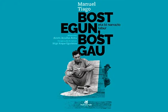 Presentación online de "Bost egun, bost gau", con Amets Arzallus e Iñigo Roque