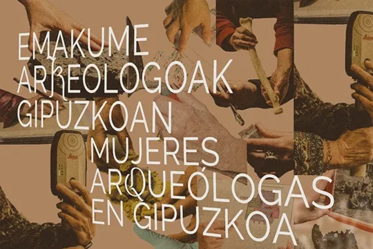 Exposición "Mujeres arqueólogas eb Gipuzkoa"