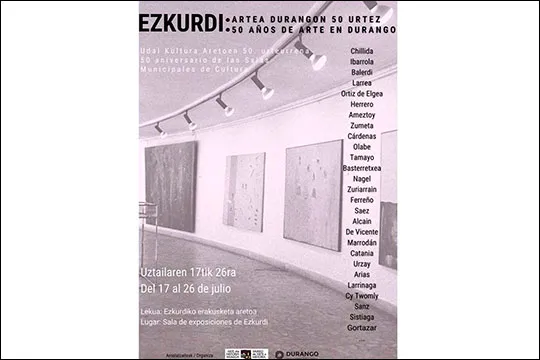 "Ezkurdi: 50 años de Arte en Durango"