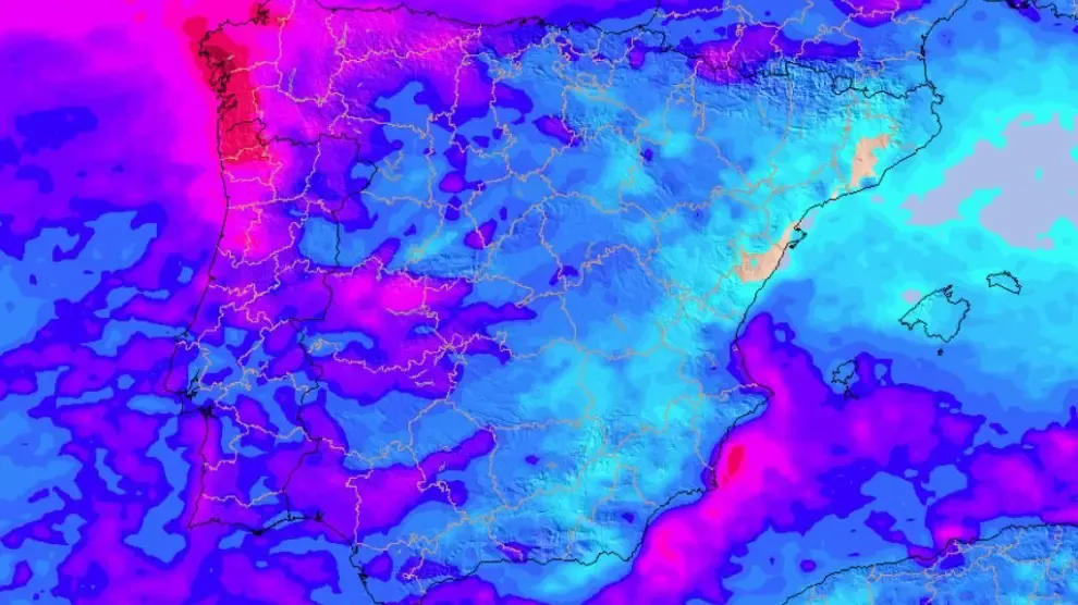 El tiempo inestable y las lluvias cogerán fuerza con la entrada en 2025