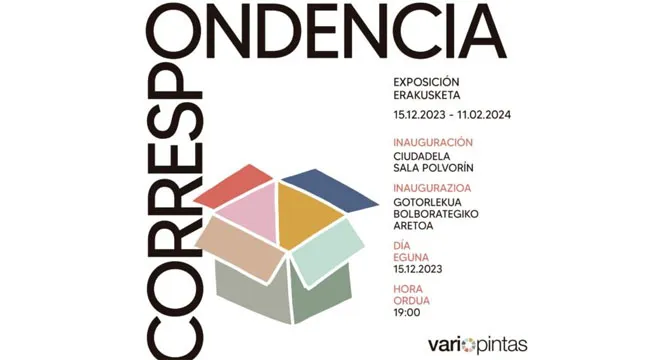 "CORRESPONDECIA", exposición del colectivo artístico Variopintas