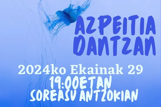 Azpeitia Dantzan: "Luix Beltza & Juan de Antxieta Musika Eskola"