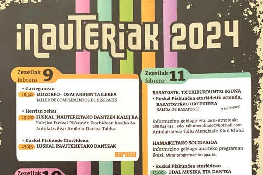 Mungiako Inauteriak 2024