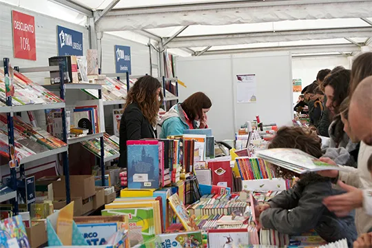 Feria del Día Internacional del Libro 2023 en Bilbao