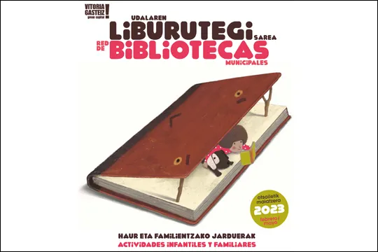Red de bibliotecas municipales de Vitoria-Gasteiz: actividades infantiles y familiares (febrero-mayo 2023)