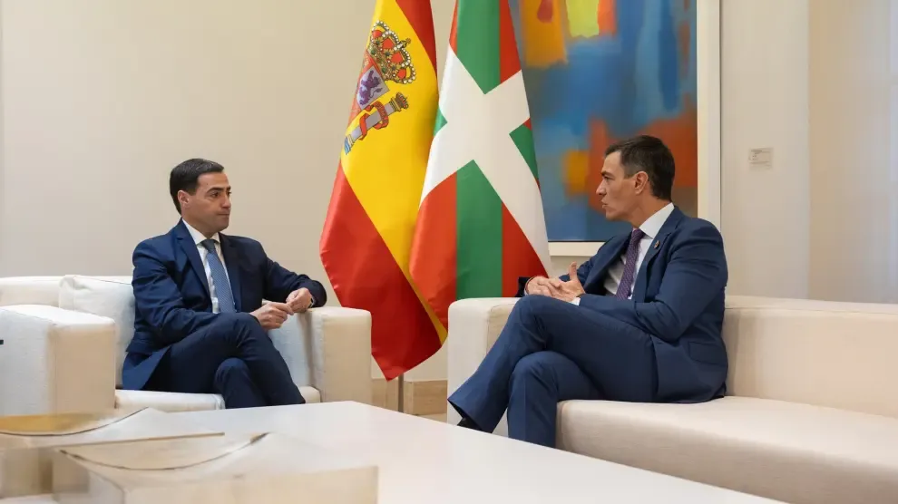 
         Sánchez y Pradales abordan hoy el traspaso de parte de la Seguridad Social al País Vasco: los nacionalistas piden "altura de miras" 
    