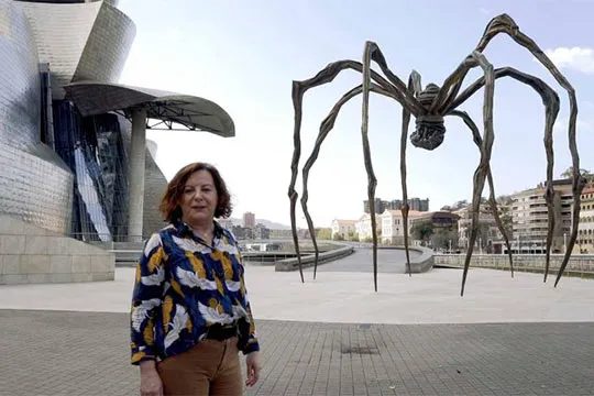 #GuggenheimBilbaoLive: Las curiosidades de "Mamá" de Louise Bourgeois