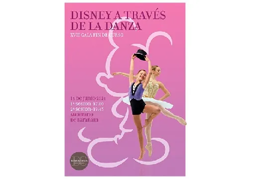 "DISNEY A TRAVES DE LA DANZA"