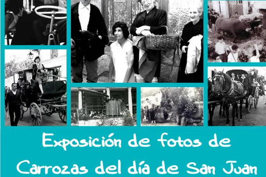 Exposicion fotográfica de las carrozas de San Juan