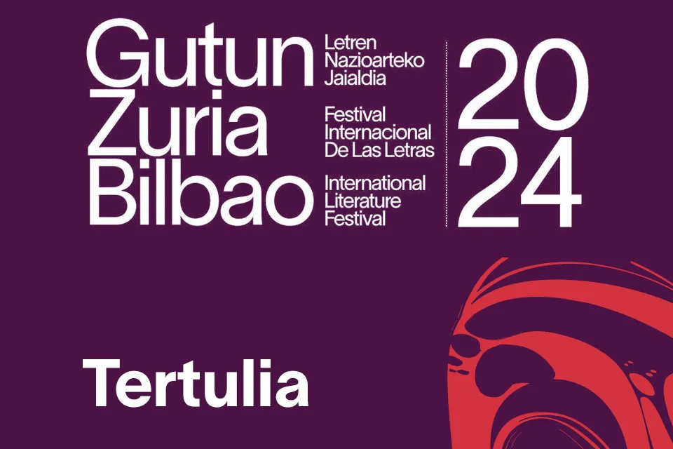 Gutun Zuria 2024: "Teatros del futuro" (Isaac Rosa y Natalia Balseiro, tertulia)
