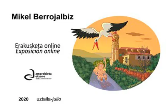 "Amorebieta-Etxanotik paseoan  12 egun, 12 ilustrazio" (online)
