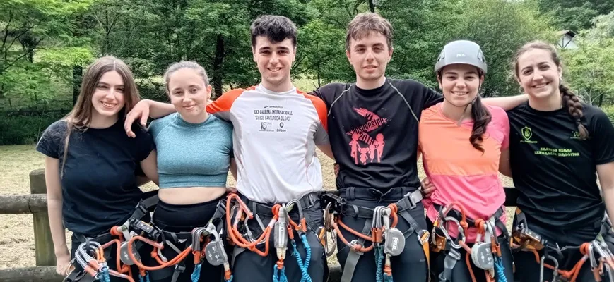 Salida vía ferrata de Leitzaran