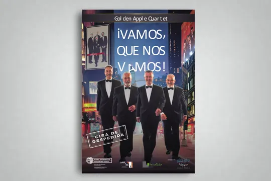 Fiestas de Orozko 2024: Golden Apple Quartet: "Vamos que nos vamos"